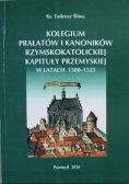 Kolegium Prałatów i kanoników rzymskokatolickiej kapituły przemyskiej w latach 1500 - 1525