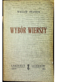 Iwaniuk Wybór wierszy