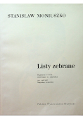 Moniuszko Listy zebrane