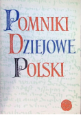 Pomniki dziejowe polski Tom X Część 2