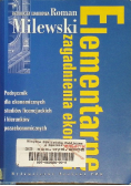 Elementarne zagadnienia ekonomii