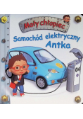 Mały chłopiec Samochód elektryczny Antka