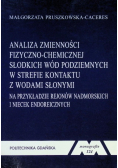 Analiza zmienności fizycznochemicznej słodkich wód podziemnych w strefie kontaktu z wodami słonymi