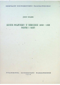 Kryzys polityczny w Niemczech 1928 - 1930 partie i masy