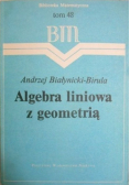 Algebra liniowa z geometrią