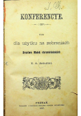 Konferencye 1897 r.