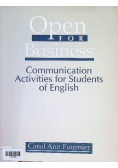 Open for Business: Communication Activities for Students of English