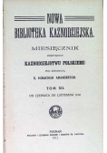 Nowa Biblioteka Kaznodziejska Miesięcznik Tom XII 1912 r.