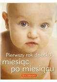 Pierwszy rok dziecka miesiąc po miesiącu