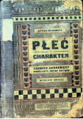 Płeć i charakter , 1921 r.