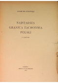 Najstarsza granica zachodnia Polski