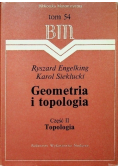 Geometria i topologia Część II