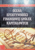 Ocena efektywności finansowej spółek kapitałowych