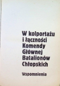 W kolpotrażu i łączności Komendy Głównej Batalionów Chłopskich