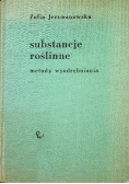 Substancje roślinne