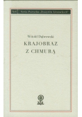 Krajobraz z chmurą