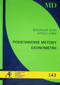 Podstawowe metody ekonometrii