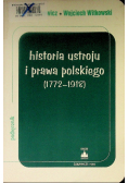 Historia ustroju i prawa polskiego 1772 do 1918