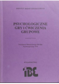 Psychologiczne gry i ćwiczenia grupowe
