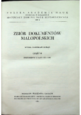 Zbiór Dokumentów Małopolskich Część 2