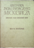 Kronika Życia i Twórczości Mickiewicza Styczeń 1848 - Grudzień 1849