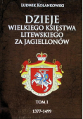 Dzieje Wielkiego Księstwa Litewskiego za Jagiellonów Tom 1 1377 - 1499