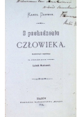 O pochodzeniu człowieka 1874 r.