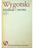 Myślenie i mowa