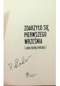 Zdarzyło się pierwszego września