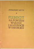 Plebiscyt na Powiślu Warmii i Mazurach w 1920 roku