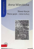 Słowa klucze Różne języki różne kultury