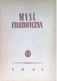 Myśl filozoficzna 1-2