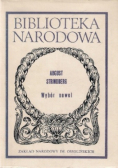 Strindberg Wybór Nowel