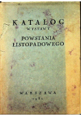 Katalog wystawy powstania listopadowego 1931 r