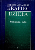 Krąpiec Dzieła Tom V Struktura bytu
