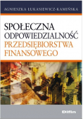 Społeczna odpowiedzialność przedsiębiorstwa finansowego