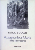 Pożegnanie z Marią i inne opowiadania