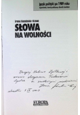 Słowa na wolności