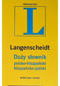 Duży Słownik polsko-hiszpański hiszpańsko-polski