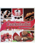 Czekoladki 21 przepisów. Książka kucharska i 8 silikonowych foremek na czekoladki,