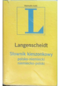 Słownik kieszonkowy polsko-niemiecki, niemiecko-polski