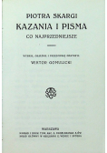 Kazania i pisma Co najprzedniejsze