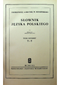 Słownik Języka Polskiego Tom 7