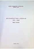 Województwo Łódzkie 1919 - 1969 Studia i materiały
