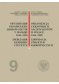 Organizacja Ukraińskich Nacjonalistów w Polsce w latach 1944-1950 Likwidacja struktur kierowniczych