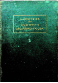 Słownik łacińsko polski 1938 r.