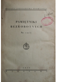 Pamiętniki bezrobotnych Nr 1 do 57  1933 r