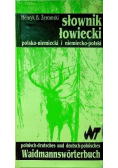 Słownik Łowiecki polsko niemiecki i niemiecko polski