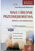 Małe i średnie przedsiębiorstwa  Źródła finansowe