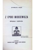 Z epoki Mickiewicza 1922 r